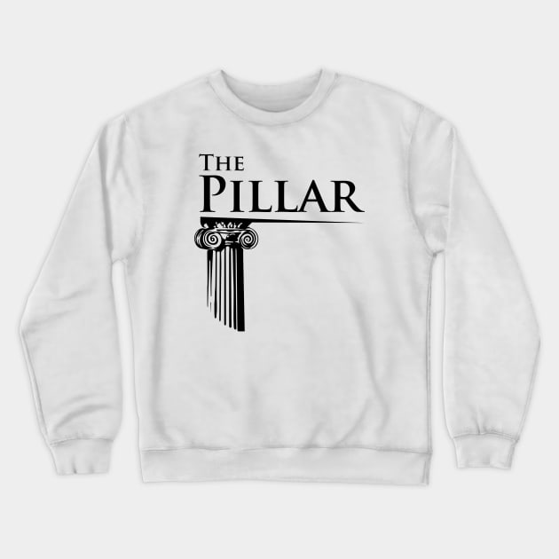 The Pillar (square logo) Crewneck Sweatshirt by The Pillar